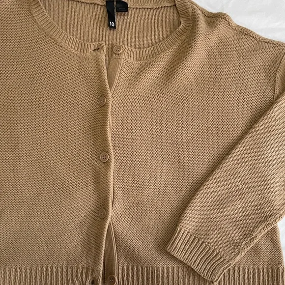 H&M Oatmeal Knit Cardigan - Picture 2 of 6
